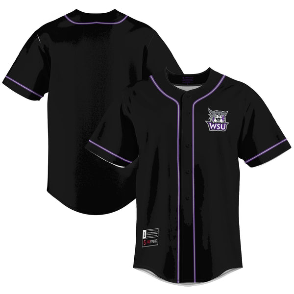 Weber State Wildcats Lightweight Baseball Jersey - Purple