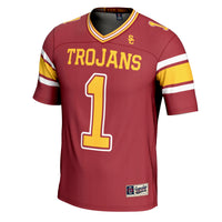 USC Trojans Football Jersey, Cardinal Sportswear Jersey Shirt, Lightweight Breathable Athletic Jersey, Casual Gift for Men, Style 200447742