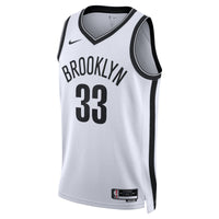 Nic Claxton Brooklyn Nets Basketball Jersey, White Swingman Sportswear Jersey Shirt, Sleeveless Athletic Tank Jersey, Casual Gift for Men