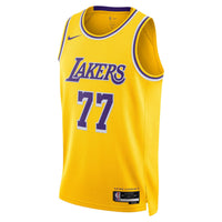 Luka Doncic Los Angeles Lakers Basketball Jersey, Sportswear Jersey Shirt, Sleeveless Athletic Tank Jersey, Casual Gift for Men, Style 203110263