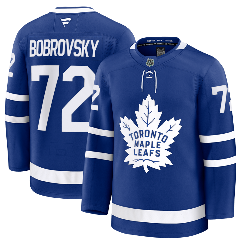 Sergei Bobrovsky Toronto Maple Leafs Hockey Jersey, Blue Premium Sportswear Jersey Shirt, Long Sleeve Hockey Sweater Jersey, Casual Gift for Men