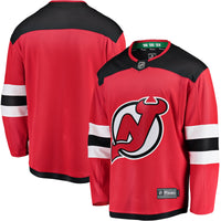 New Jersey Devils Hockey Jersey, Red Breakaway Sportswear Jersey Shirt, Long Sleeve Hockey Sweater Jersey, Casual Gift for Men, Style 2793238