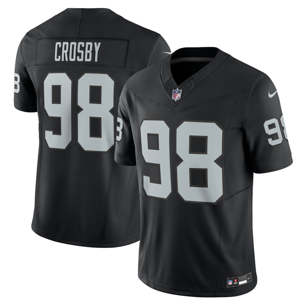 Las Vegas Raiders Maxx Crosby Black Limited Jersey