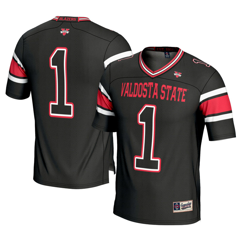 Valdosta State Blazers Football Jersey, Black Sportswear Jersey Shirt, Lightweight Breathable Athletic Jersey, Casual Gift for Men