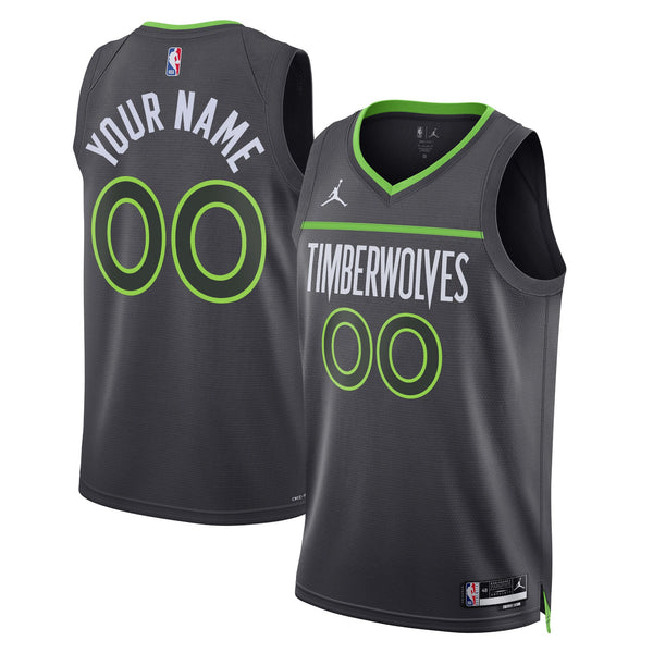 Minnesota Timberwolves Statement Swingman Jersey - Custom