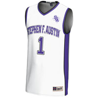 Stephen F Austin Lumberjacks Basketball Jersey, White Sportswear Jersey Shirt, Sleeveless Athletic Tank Jersey, Casual Gift for Men