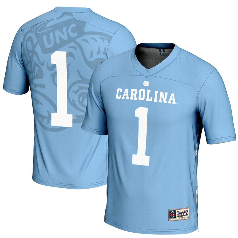 North Carolina Tar Heels Lacrosse Jersey, Sportswear Jersey Shirt, Lightweight Breathable Athletic Jersey, Casual Gift for Men, Style 201240712