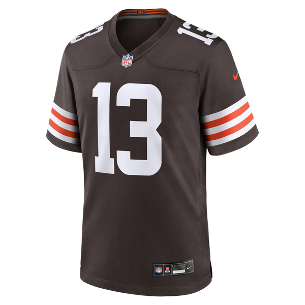 Cleveland Browns Corey Bojorquez Brown Game Jersey