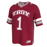 Troy University Trojans Football Jersey, Cardinal Fashion Sportswear Jersey Shirt, Lightweight Breathable Athletic Jersey, Casual Gift for Men