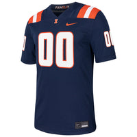 Illinois Fighting Illini Football Jersey, Sportswear Jersey Shirt, Lightweight Breathable Athletic Jersey, Casual Gift for Men, Style 200461652