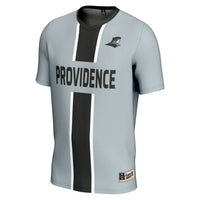 Providence Friars Soccer Jersey, Gray Lightweight Sportswear Jersey Shirt, Lightweight Breathable Athletic Jersey, Casual Gift for Men