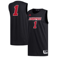 Louisville Cardinals Basketball Jersey, Black Replica Sportswear Jersey Shirt, Sleeveless Athletic Tank Jersey, Casual Gift for Men