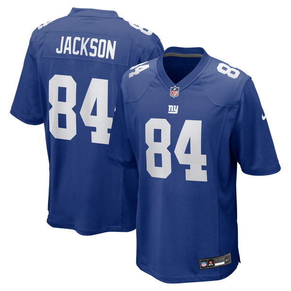 New York Giants Tyree Jackson Royal Game Jersey
