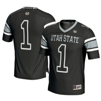 Utah State Aggies Football Jersey, Black Sportswear Jersey Shirt, Lightweight Breathable Athletic Jersey, Casual Gift for Men, Style 200594326