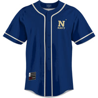 Midshipmen Lightweight Baseball Jersey, Navy Sportswear Jersey Shirt, Lightweight Breathable Athletic Jersey, Casual Gift for Men