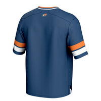 Bucknell Bison Football Jersey, Blue Sportswear Jersey Shirt, Lightweight Breathable Athletic Jersey, Casual Gift for Men, Style 202016066