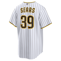 JP Sears San Diego Padres Baseball Jersey, White Replica Sportswear Jersey Shirt, Lightweight Breathable Athletic Jersey, Casual Gift for Men