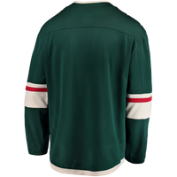 Minnesota Wild Hockey Jersey, Green Breakaway Sportswear Jersey Shirt, Long Sleeve Hockey Sweater Jersey, Casual Gift for Men, Style 2000063704