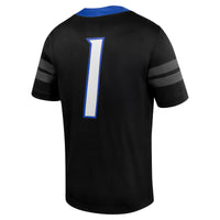 Boise State Broncos Football Jersey, Black Sportswear Jersey Shirt, Lightweight Breathable Athletic Jersey, Casual Gift for Men