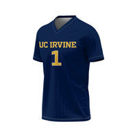 UC Irvine Anteaters Soccer Jersey, Navy Fashion Lightweight Sportswear Jersey Shirt, Lightweight Breathable Athletic Jersey, Casual Gift for Men