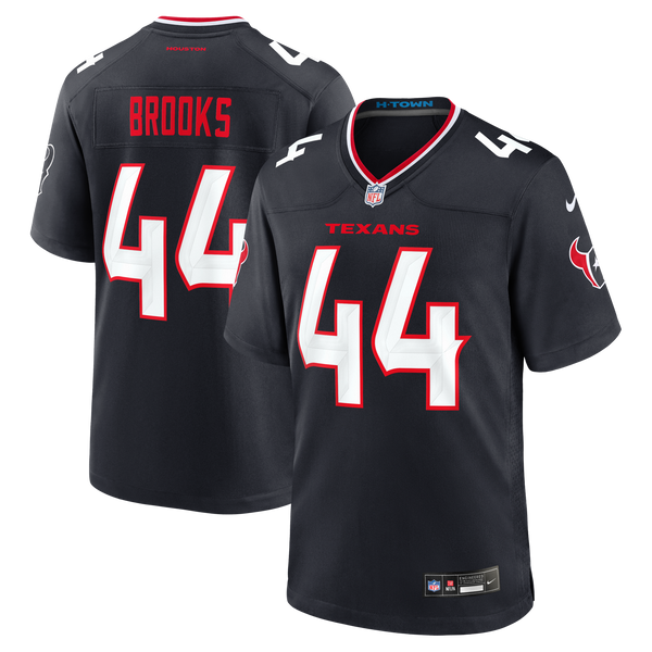 Houston Texans British Brooks Navy Team Game Jersey