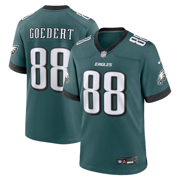Philadelphia Eagles Dallas Goedert Midnight Green Team Game Jersey