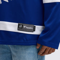 Toronto Maple Leafs Hockey Jersey, Blue Breakaway Sportswear Jersey Shirt, Long Sleeve Hockey Sweater Jersey, Casual Gift for Men, Style 2793247