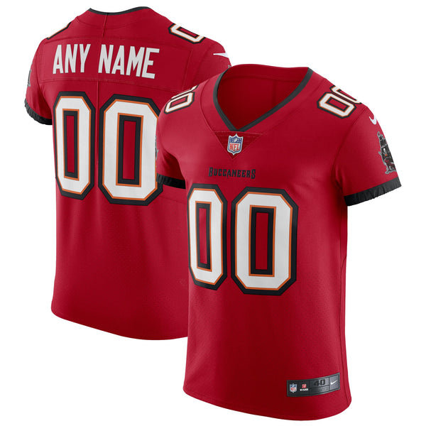 Tampa Bay Buccaneers Red Elite Custom Jersey
