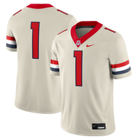 Arizona Wildcats Football Jersey, Cream Game Alternate Sportswear Jersey Shirt, Lightweight Breathable Athletic Jersey, Casual Gift for Men