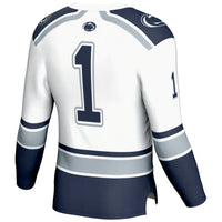 Penn State Nittany Lions Hockey Jersey, White Sportswear Jersey Shirt, Long Sleeve Hockey Sweater Jersey, Casual Gift for Men