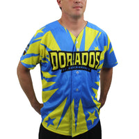 Sacramento River Cats Blue/Yellow Copa Replica Baseball Jersey, Sportswear Jersey Shirt, Lightweight Athletic Jersey, Casual Gift for Men