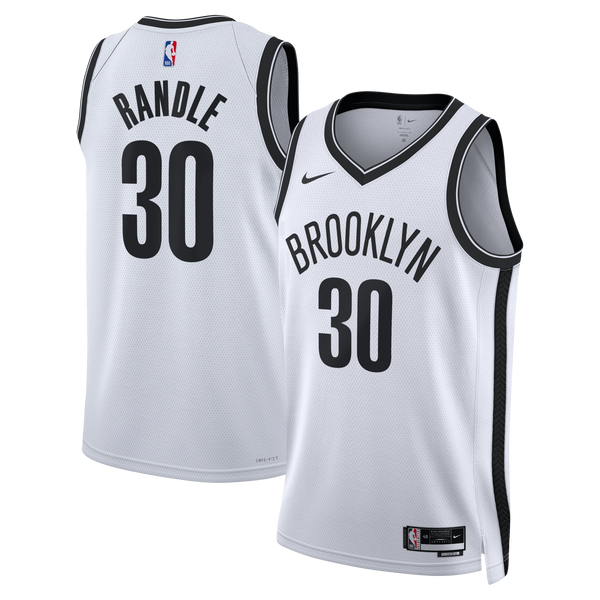 Brooklyn Nets Association Edition Swingman Jersey - White - Julius Randle