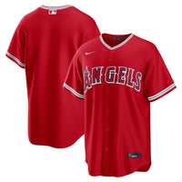 Los Angeles Angels Baseball Jersey, Red Replica Alternate Sportswear Jersey Shirt, Lightweight Breathable Athletic Jersey, Casual Gift for Men