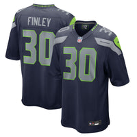 AJ Finley Seattle Seahawks Football Jersey, Navy Game Sportswear Jersey Shirt, Lightweight Breathable Athletic Jersey, Casual Gift for Men