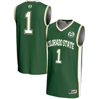 Colorado State Rams Lightweight Basketball Jersey, Green Sportswear Jersey Shirt, Sleeveless Athletic Tank Jersey, Casual Gift for Men
