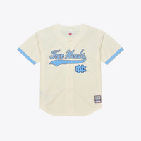 North Carolina Tar Heels Baseball Jersey, Cream Sportswear Jersey Shirt, Lightweight Breathable Athletic Jersey, Casual Gift for Men