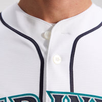 Luis Castillo Seattle Mariners Baseball Jersey, White Sportswear Jersey Shirt, Lightweight Breathable Athletic Jersey, Casual Gift for Men