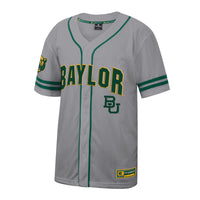 Baylor Bears Baseball Jersey, Gray Sportswear Jersey Shirt, Lightweight Breathable Athletic Jersey, Casual Gift for Men