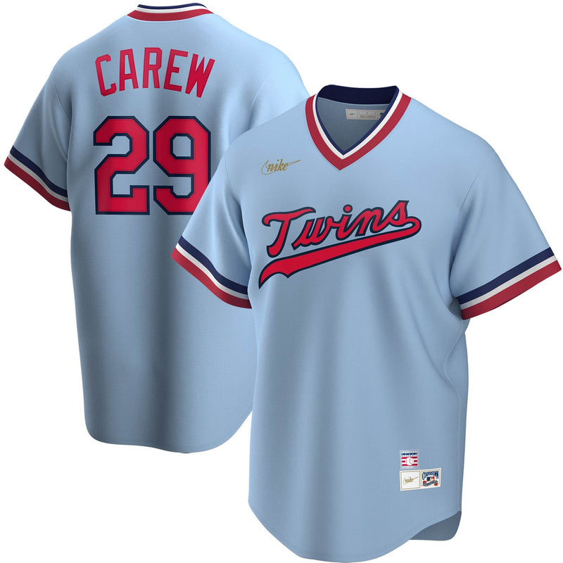 Rod Carew Minnesota Twins Baseball Jersey, Blue Sportswear Jersey Shirt, Lightweight Breathable Athletic Jersey, Casual Gift for Men