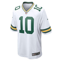 Jordan Love Green Bay Packers Football Jersey, White Game Sportswear Jersey Shirt, Lightweight Breathable Athletic Jersey, Casual Gift for Men