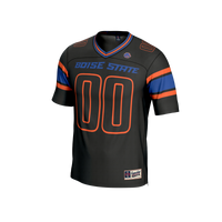 Boise State Broncos Football Jersey, Black Sportswear Jersey Shirt, Lightweight Breathable Athletic Jersey, Casual Gift for Men, Style 203936383