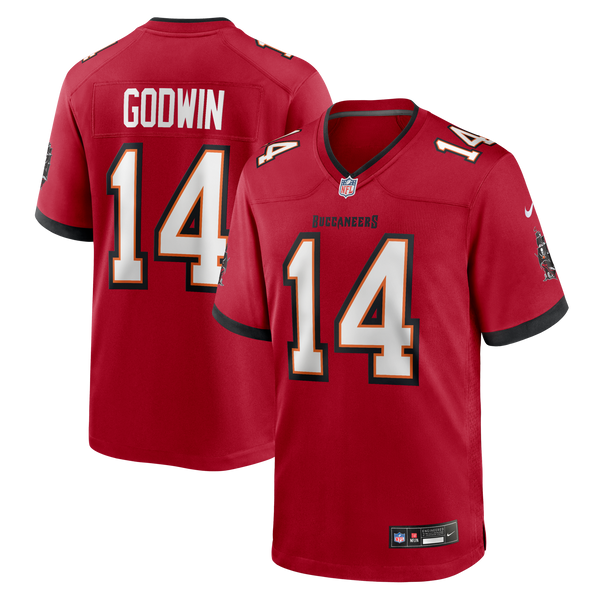 Tampa Bay Buccaneers Chris Godwin Red Game Jersey