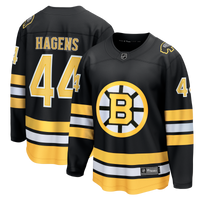 James Hagens Boston Bruins Hockey Jersey, Black Breakaway Sportswear Jersey Shirt, Long Sleeve Hockey Sweater Jersey, Casual Gift for Men