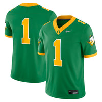Oregon Ducks Football Jersey, Green Game Alternate Sportswear Jersey Shirt, Lightweight Breathable Athletic Jersey, Casual Gift for Men