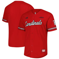 Louisville Cardinals Baseball Jersey, Red Retro Sportswear Jersey Shirt, Lightweight Breathable Athletic Jersey, Casual Gift for Men