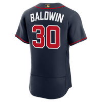 Drake Baldwin Atlanta Braves Baseball Jersey, Navy Sportswear Jersey Shirt, Lightweight Breathable Athletic Jersey, Casual Gift for Men