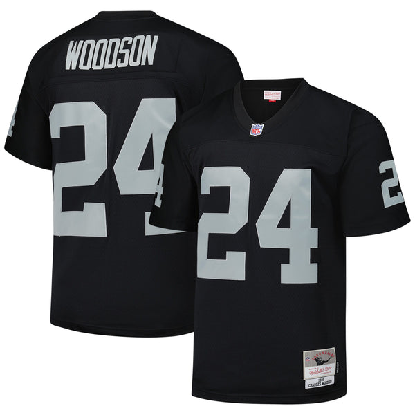 Las Vegas Raiders Charles Woodson Black Legacy Replica Jersey