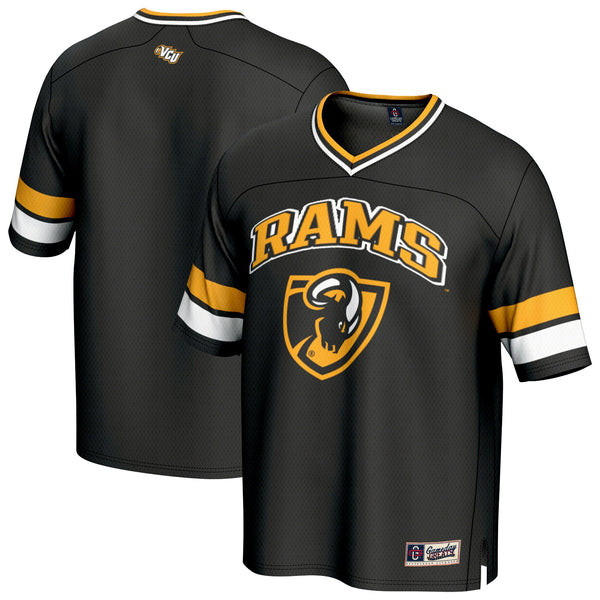 VCU Rams Spirit Football Jersey - Black