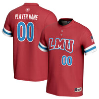 Loyola Marymount Lions Softball Jersey, Crimson Lightweight Sportswear Jersey Shirt, Lightweight Breathable Athletic Jersey, Casual Gift for Men