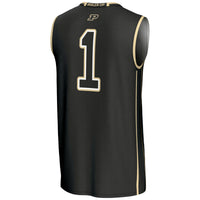 Purdue Boilermakers Lightweight Basketball Jersey, Black Sportswear Jersey Shirt, Sleeveless Athletic Tank Jersey, Casual Gift for Men